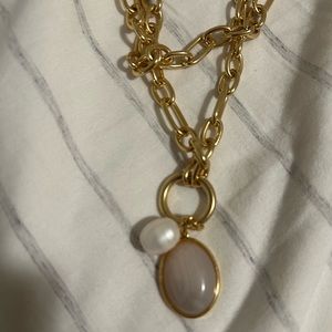 Jcrew double chain necklace